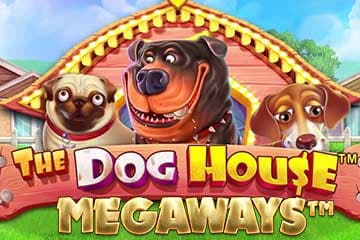 The Dog House Megaways nyerőgép, logó, kutyák