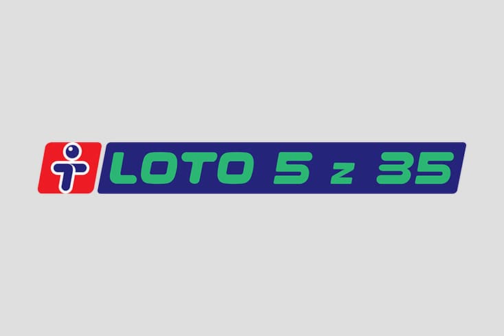 Szlovák 5/35 lottó, logo, nyerőszámok