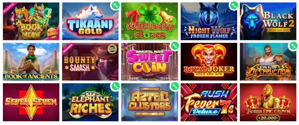 Alf Casino online slot nyerőgép játékkínálat