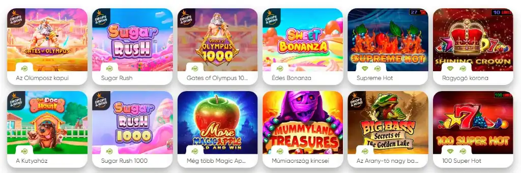 FRESH Casino online kaszinó slot nyerőgép játékok