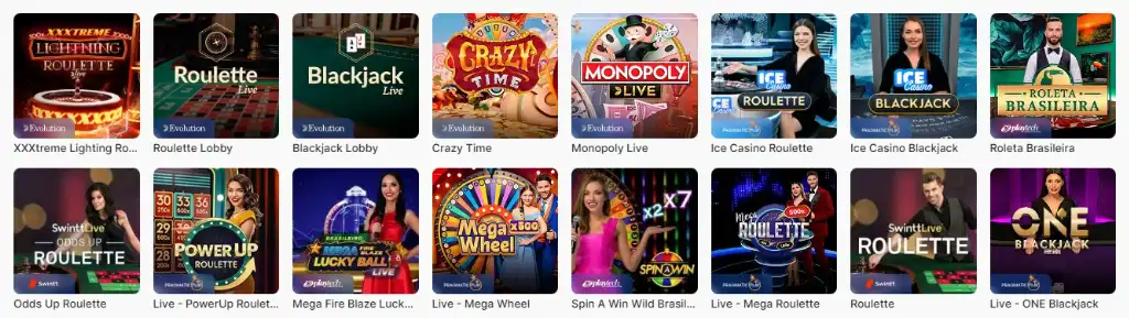 Ice Casino online kaszinó élő kaszinó játékok