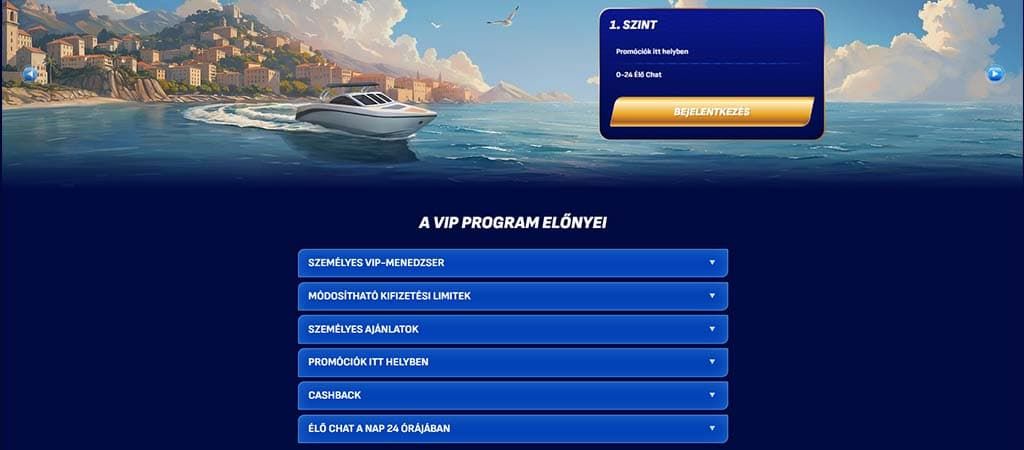 vip szintek, wonaco casino, online casino