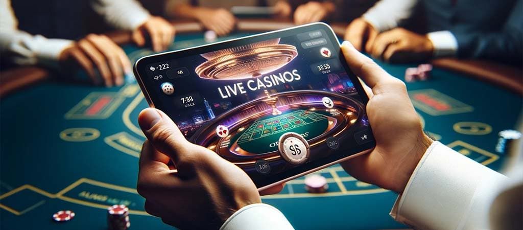 Élő kaszinó, live casino, mobil kaszinó