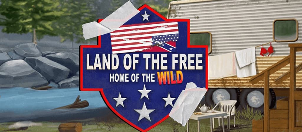 Land Of The Free, online slot játék, home of the wild