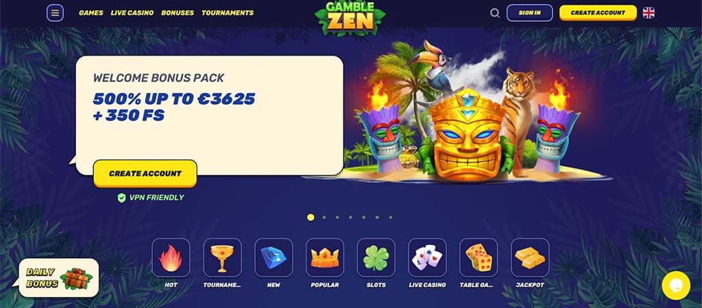 gamblezen, online kaszinó, online casino, főoldal