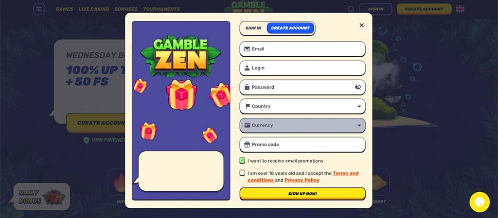 gamblezen regisztrácó, online kaszinó, online casino