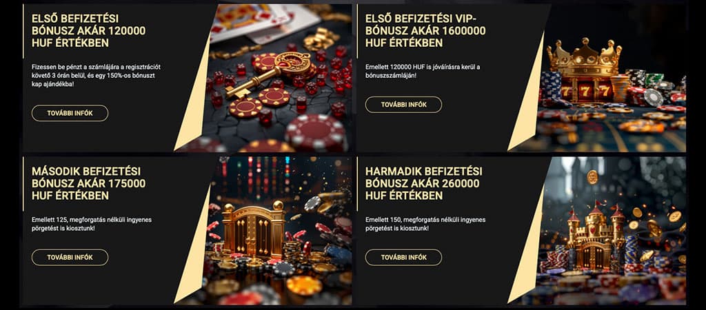 bónuszok, promóciók, 1xslots kaszinó